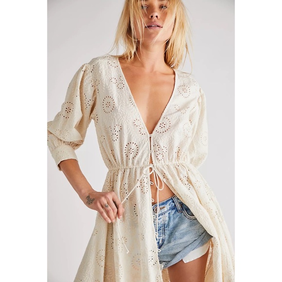 Free People Ashbury Swirl Maiden Robe by Jen’s Pirate Booty - Picture 2 of 9